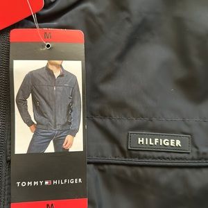 Tommy Hilfiger bomber jacket size medium color green